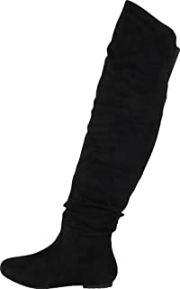 Women's Stretchy Thigh High Boot
