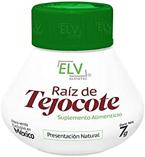 *Brand New Design* Original Elv Alipotec Tejocote Root Treatment - 1 Bottle (3 Month Treatment) - Most Popular, All-Natural Weight Loss Supplement in Mexico
