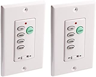 Westinghouse Lighting Westinghouse Wireless Ceiling Fan and Light Wall Control (2 Pack)