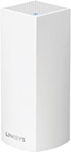 Linksys Velop Tri-Band Home Mesh WiFi System - WiFi Router/WiFi Extender for Whole-Home Mesh Network (1-pack, White)
