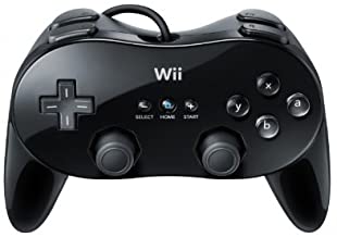 Wii Classic Controller Pro - Black - Nintendo Wii Standard Edition