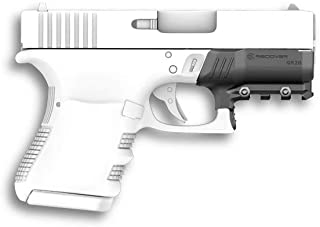 Recover Tactical GR26 Glock 26 and Glock 27 (All Generations) Picatinny Rail - Easy Installation, No Modifications Required to Your Firearm, no Need for a Gunsmith. Installs in Under 3 Minutes