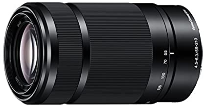 Sony E 55-210mm F4.5-6.3 Lens for Sony E-Mount Cameras (Black) - International Version (No Warranty)