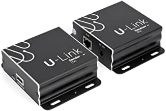 U-Link Ul10 by Sewell, USB 2.0 Over Single CAT5E/6 Extender, 200 ft, 480 Mbps, 4 Port - V2.0