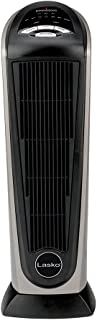 Lasko 751320 Ceramic Tower Space Heater with Remote Control - Features Built-in Timer and Oscillation