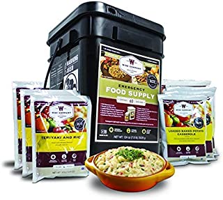 Wise Company Emergency Food Supply, Entree Variety, 25-Year Shelf Life, 60 Servings