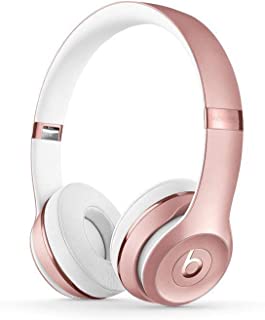 Beats Solo3 Wireless On-Ear Headphones - Rose Gold (Renewed)