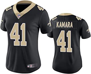 VF New Orleans Saints #41 Alvin Kamara Women's Vapor Limited Jersey - Black