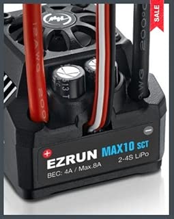 Hobbywing 30102601 EzRun Max10 SCT Sensorless Brushless ESC for 1/10 SCT