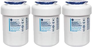 GE MWF3PK Smartwater Refrigerator Water Filter, 3 Pack,