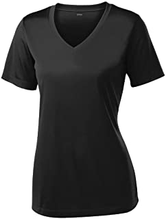 Women's Short Sleeve Moisture Wicking Athletic Shirts Sizes XS-4XL