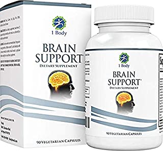 Support Healthy Brain Function with Nootropics, Improve Memory and Boost Focus - Alpha GPC, Lion’s Mane Extract, Bacopa Monnieri, Phosphatidylserine, Ginkgo Biloba, Rhodiola Rosea, Huperzine A