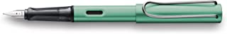 LAMY Blue-Green AL-star Fountain Pen with Fine Nib and Blue Ink (L32F)