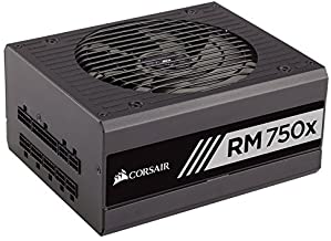 CORSAIR RMx Series, RM750x, 750 Watt, Fully Modular Power Supply, 80+ Gold (Renewed)