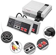 (2019 Newest!)Classic mini game console classic game console built-in 620 game video game console , AV output, 8-bit and two control handles, bring you happy childhood memories