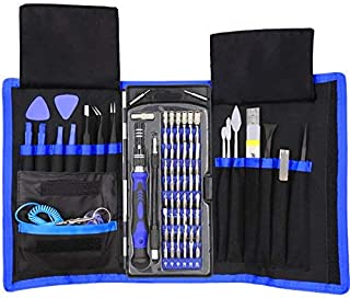 XOOL 80 in 1 Precision Set with Magnetic Driver Kit, Professional Electronics Repair Tool Kit with Portable Oxford Bag for Repair Cell Phone, iPhone, iPad, Watch, Tablet, PC, MacBook
