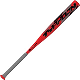 EASTON TYPHOON -12 USA Youth Baseball Bat | 2 1/4 inch Barrel | 2020 | 1 Piece Aluminum | Lightweight ALX100 Military Grade Alloy | Pro Style Concave End Cap | Cushioned 2.2mm Flex Grip
