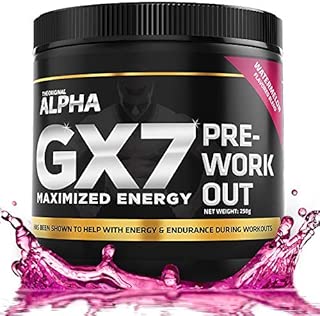 Alpha Gx7 Pre Workout -30 Servings Watermelon Flavor