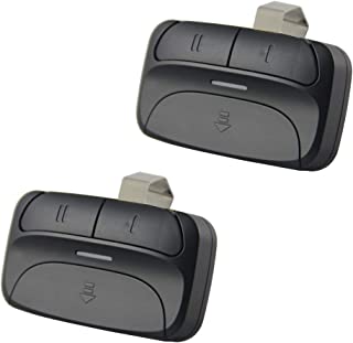 Universal Garage Door Opener Remote for Chamberlain Liftmaster 375LM 375UT KLIK1U Genie Linear and More - 2 Pack