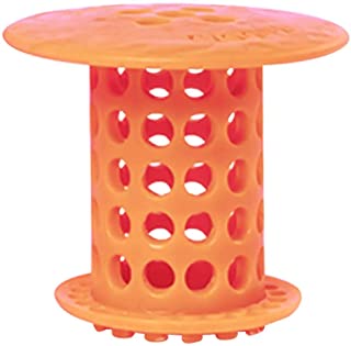 TubShroom. The Revolutionary Tub Drain Protector Hair Catcher/Strainer/Snare, Orange