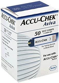ACCU-CHEK Aviva Plus Test Strips, 50 Count
