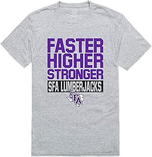 SFA Stephen F. Austin State University NCAA Workout Tee College Tee t Shirt, Small