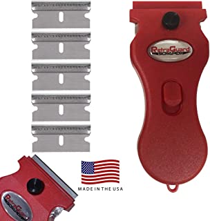 Werxrite RetraGuard Razor Blade Scraper Induction Hob Glass Cooktop Stovetop & Other Hard Surface Cleaning Scraper