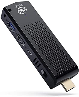 Fanless Mini PC,Intel Atom Z8350 Computer Stick Windows 10 Pro 64 Bit,4GB DDR 64GB eMMC,4K HD,Bluetooth 4.2,Dual Band WiFi AC