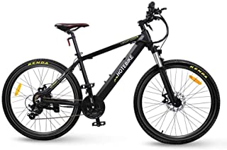 HOTEBIKE Powerful Electric Mountain Bike, 27.5 inch Electric Bicycle 350W 36V EBike with Hidden Removable 36V 10AH Lithium Battery, 21 Speed Shifter
