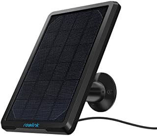 Reolink Solar Panel Power Supply for Wireless Outdoor Rechargeable Battery Powered IP Security Camera Reolink Go/Argus Eco/Argus 2/Argus Pro/Argus PT