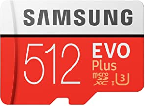 Samsung Memory MB-MC512GAEU 512 GB Evo Plus Micro SD Card with Adapter