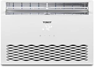 TOSOT 8,000 BTU Window Air Conditioner - 2019 Model, Energy Star, Modern Design, and Temperature-Sensing Remote - Window AC for Bedroom, Living Room, and attics up to 350 sq. ft.