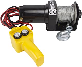 Hiltex 11302 12V Electric Winch, 1500 lb.