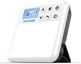 Nature Bright - Sun Bliss Pro - 2-in-1 10, 000 Lux Light Therapy Lamp – Wake Up Light Alarm Clock - Mood Light –Traveler Light Therapy - Advanced Optical Lenses - 4.8