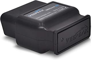 Veepeak OBDCheck BLE OBD2 Bluetooth Scanner Auto OBD II Diagnostic Scan Tool for iOS & Android, Bluetooth 4.0 Car Check Engine Light Code Reader Supports Torque, OBD Fusion app