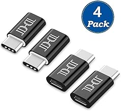 USB Type C Adapter 4 Pack, Arukas Data Syncing and Charging USB-C to Micro USB Connector for Samsung Galaxy Note 8 S8 Plus S8+ Note 8 MacBook Pro LG G5 G6 V20 Nexus 5X 6P Pixel 2 XL &More (4 Pack)