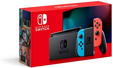 Nintendo Switch with Neon Blue and Neon Red Joy‑Con - HAC-001(-01)