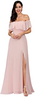 Best pink chiffon bridesmaid dresses Reviews