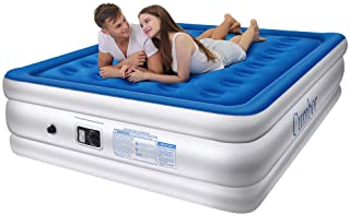 Cumbor Luxury Queen Air Mattress with Built-in Pump, Best Inflatable Airbed with Structured Air Coil Technology - 18