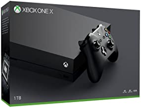 Microsoft Xbox One X 1TB Console with Wireless Controller: Xbox One X Enhanced, HDR, Native 4K, Ultra HD [Video Game]