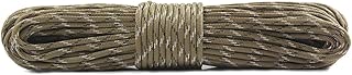 Survival Paracord Parachute Fire Cord Survival Cord Fire Paracord Tinder Fire Starter/PE Fishing Line/Cotton Thread 380LB Commercial Grade