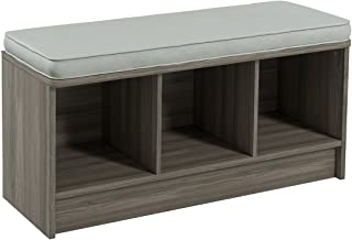Best closetmaid 3258 cubeicals 3-cube storage bench, natural gray Reviews