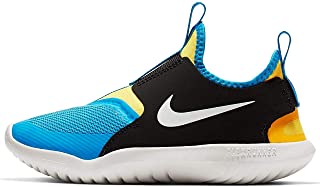 Kids' Preschool Flex Runner Running Shoes (3, Black/Yellow/Royal)