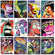Futurama Limited Complete Series Collection Seasons 1,2,3,4,5,6,7 & 8 + 4 Full Length Movies