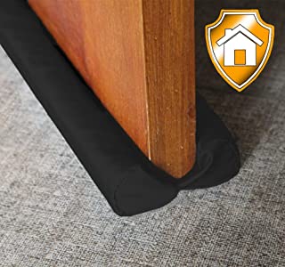 MAXTID Under Door Draft Blocker Black 32-38