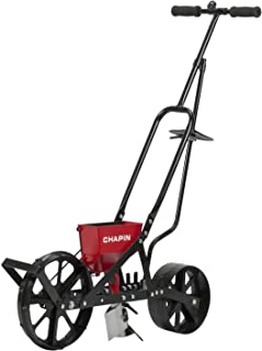 Chapin 8701B Garden Push Seeder with 6 Seed Plates for Up to 20 Varieties of Seeds, (1 Garden Seeder/Package)
