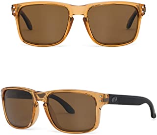 Bnus italy made classic sunglasses corning real glass lens w. polarized option