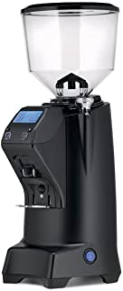 Eureka Club E Doserless Commercial Grade 60mm Flat Burr Espresso Coffee Grinder - Black