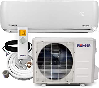 PIONEER Air Conditioner Pioneer Mini Split Heat Pump Minisplit Inverter, 9000 BTU-110/120 V