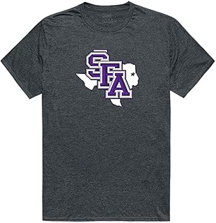 SFA Stephen F Austin University Lumberjacks NCAA Mens t Shirt Cinder College Tee